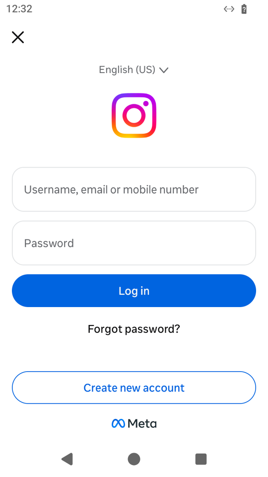 Login homepage
